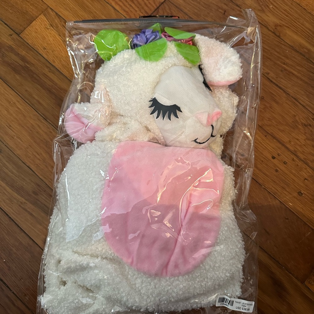 Baby girl sheep costume